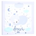 thumbnail image 2 of American Kids Woodland White Dream Big Canvas Wall Art for Nursery Room Décor, 2 of 6