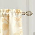 thumbnail image 3 of VCNY Home Agnes Ivory Scroll Rod Pocket Sheer Curtain Panel, 40" x 84", 3 of 5