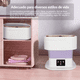 thumbnail image 5 of Mini Lavadora Portatil Plegable Con Luz Antibacterial 11.5 L, Morada Blanco, 5 of 5