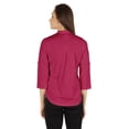thumbnail image 4 of Inkmeso Stylish Mandarin Collar Top For Women Casual Solid Relaxed-Fit Zipper Front Tunic, 4 of 7