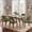 Green, variant on Wooden Dining Chairs Set of 4, Mid Century Upholstered Dining Room Chair Kitchen Chairs, Chenille Dinner Chair with Solid Wood Legs for Kitchen Dining Room, Beige