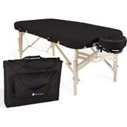 EARTHLITE Spirit Premium Portable Massage Table Package - Spa-Level Comfort, Deluxe Cushioning incl. Flex-Rest Face Cradle & Strata Face Pillow, Carry Case (30/32” x 73”)
