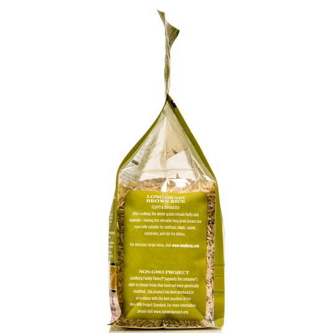 Lundberg Rice, Long Grain Brown, Organic, Gluten Free-6 x 2 lb