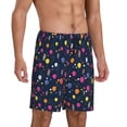 thumbnail image 2 of Sikiie Colored Balloons Mens Pajama Shorts, Lightweight Lounge Pant with Pockets Soft Sleep Pj Shorts for MenXX-Large, 2 of 6