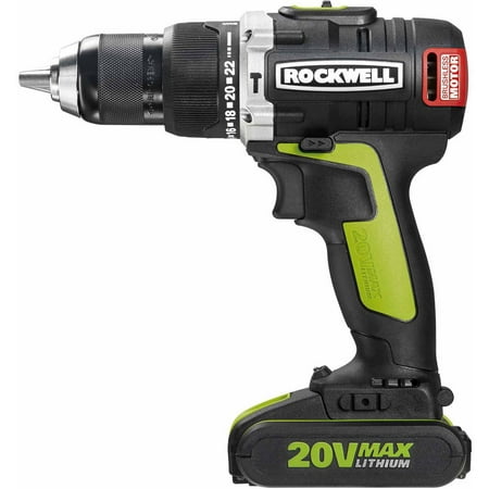 Rockwell 20V Li-ion Brushless Hammer Drill with 2-2.0Ah