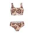 thumbnail image 7 of Salouo Snake for Women's Bikini Swimsuits Two Piece Sporty Swimsuits Low Rise Summer Beach Swim Bathing Suits, 7 of 7