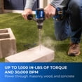 thumbnail image 6 of Kreg 20V Ionic Drive 1/2" High Speed Hammer Drill, 6 of 12