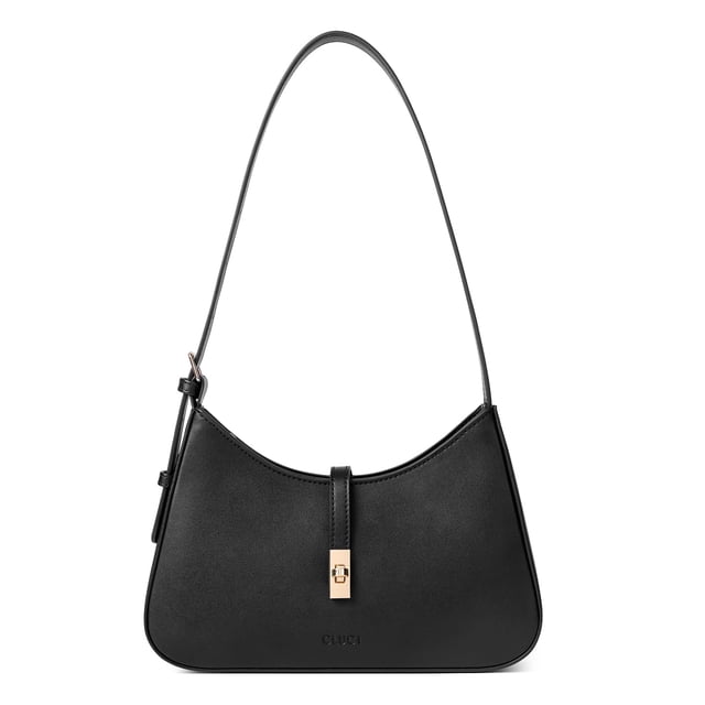 Bandolera CLUCI para mujer de piel vegana negra