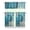 White-16, variant on Kitchen Window Curtains over Sink Lemon 36 Inch 3 Pieces Set Small Window Cafe Curtains for Home Decor Rod Pocket Tier Drapes