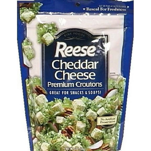Reese Crouton Cheddar Cheese, 5 oz