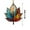 Maple Leaf E, variant on Clearance Christmas Decoration under 5 Acrylic Flat Printing Leaves Christmas Decorations Christmas Tree Decorations Hanging Pendants