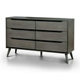 thumbnail image 3 of Furniture of America Farrah 2-Piece Dresser and Nightstand Set, Gray, 3 of 4