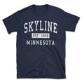 thumbnail image 1 of Skyline Minnesota Classic Established Men's Cotton T-Shirt, 1 of 1