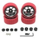 thumbnail image 5 of Kit de llantas y neumáticos de plástico RC perfecl para WPL C14 C24 C34 C44 B14 B16 B24 B36 1/16 rojo, 5 of 6