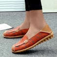 thumbnail image 4 of Womens Fashion Loafers Comfortable PU Leather Dressy Work Flats Lightweight Slip On Walking Shoes, 4 of 5
