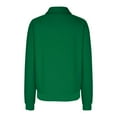 thumbnail image 6 of ZQGJB Womens Textured Knit Bomber Jacket Coat Long Sleeve Casual Full Zip up Stand Collar Lightweight Fall Fashion Jackets Outfits with Pockets Green XL, 6 of 7