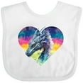 thumbnail image 3 of Inktastic Dragon Lover Mythical Fantasy Girls Baby Bib, 3 of 4