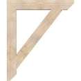 thumbnail image 3 of Ekena Millwork 5 1/2"W x 40"D x 48"H Traditional Slat Smooth Bracket, Douglas Fir, 3 of 4