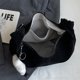 thumbnail image 2 of Bolso Gamuza Con Forma Media para Mujer Correa Ajustable Hobo (), 2 of 9