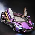 thumbnail image 2 of Modèle Réduit de Voiture de Sport Hybride Lamborghini Revuelto 1:24 en Alliage Moulé sous Pression Miniauto Simulation Collection Cadeaux d'Anniversaire Boîte Violette, 2 of 6