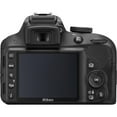 thumbnail image 4 of Nikon D3300 24.2 Megapixel Digital SLR Camera with Lens, 18 mm, 55 mm, Dark Gray, 4 of 9