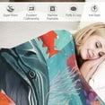 thumbnail image 3 of COMIO Throw Blanket for Kids Sherpa Underwater World Blankets, Super Soft Fuzzy Plush Flannel Blanket Girls Gifts, 3 of 6