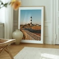 thumbnail image 6 of Bodie Island Lighthouse and Marsh 02 - North Carolina Photography Lighthouse Boardwalk Coast Scenic Landscape Nature Sunset Oak Framed Wall Art Print 11 x 14 inches, 6 of 12