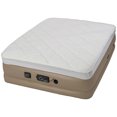 InstaBed 18" Raised Queen Pillow Top Air Mattress with neverFLAT Ac