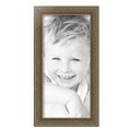 thumbnail image 2 of ArtToFrames 9" x 19" Ornate Silver with Bead Picture Frame, 9x19 inch Silver Wood Poster Frame (WOM-5076), 4 Pack, 2 of 6