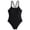 Black, variant on One Piece Swimsuit Girls Solid Color Sleeveless Crossback Tankini Bikini Sets Summer Sun Beach Bathing Suit Lightweight Sport Swimwear Green