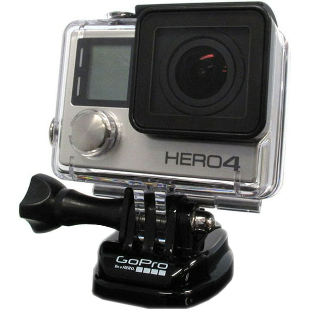 Gopro Hero4 Silver Edition Action Camera Mountable 1080p 12 0 Mp Wi Fi Bluetooth Underwater Up To 131 2 Ft Walmart Com Walmart Com