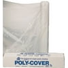 LBM Poly 6X84-C Polyfilm, 6 mil T, 8.3 ft W x 100 ft L, Clear, Plastic