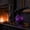 A, variant on Gothic Raven LED Desk Lamp Resin Sculpture Night Light Mysterious Bird Perched on Glowing Orb Bedroom Office Halloween Decor(A)