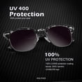 thumbnail image 2 of Gafas de sol KALIYADI polarizadas semisin montura que bloquean los rayos UV, 2 of 5
