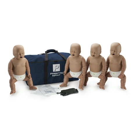 Prestan Infant CPR Manikin 4 Pack with CPR Monitor and Dark Skin Tone PP-IM-400M-DS price history on PriceWatchPro