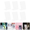 thumbnail image 3 of Miangastore Présentoir de Table Transparent 6 Pcs 5.9x3.9x0.08 Po, 3 of 8