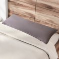 thumbnail image 2 of Hiroekza Soft Long Pillowcase Cover - Wrinkle & Shrinkage Resistant & Machine Washable - Multiple Colors Available Gray, 2 of 4