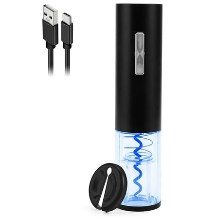 

Type-C Charging Wine Corkscrew with Foil Cutter with LED Light
