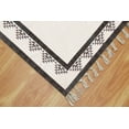 thumbnail image 6 of Casavani - 10'x10' Handblock Printed Beige Cotton Dhurrie Square Area Rugs for Bedroom & Dining Room, 6 of 6