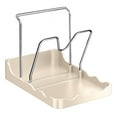 thumbnail image 1 of Spoon Rest For Stove Top Stainless Steel Lid Holder Organizer Utensil Holder Spoon And Lid Rest For Countertop Kitchen Counter Coffee Spoon Heat Cooking Rest(4 Styles) Bottle Rack Dryer Dish Drying, 1 of 4