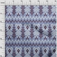 thumbnail image 2 of oneOone Cotton Silk Fabric Chevron & Swirl Ikat Decor Fabric Printed BTY 42 Inch Wide, 2 of 4