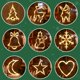 thumbnail image 3 of Luz LED de decoración navideña, muñeco de nieve, árbol de Navidad, campana, estrella de cinco puntas, ventana de la habitación de vacaciones, luz de estrella, plato de succión, 3 of 5