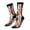 3 Black, variant on Cool Flamingo Print Adult Socks for Men & Women,Calf Socks, Ankle Socks,Boots Socks,Breathable Casual Sock,Unisex Crew Socks
