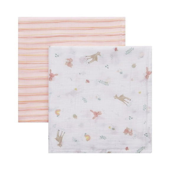 George Baby Muslin Swaddling Blankets