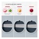thumbnail image 2 of Rallador Cortador Vertical de alimentos Cookify Ajustable, 2 of 8