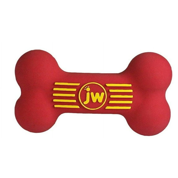 JW MD RUBBER SQUEAK BONE ASST