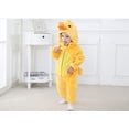 thumbnail image 3 of Disfraz de Animal para bebé unisex, mono de Cosplay con capucha de franela para invierno y otoño #d977065, 3 of 4