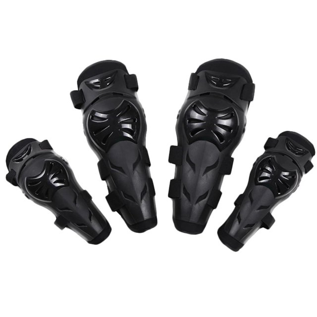 Bangcool 4PCS Protective Gear Set Breathable Adjustable Knee Pad Elbow Pad for Motorcycle