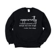 thumbnail image 7 of Funny Dog Mom Sweatshirt - Apparently I'm Not Allowed to Adopt All The Dogs Sweater for Women Black Sweatshirt Adult Medium, 7 of 7