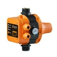 thumbnail image 1 of Contrôleur de Pression de Pompe à Eau Automatique 1.1KW, Interrupteur Électronique 220V-240V avec Pression de Démarrage Réglable 1.2-2.2Bar, Protection contre le Manque d'Eau 10Bar Max, Manomètre, IP65, Filetage G1 Pouce, 1 of 5